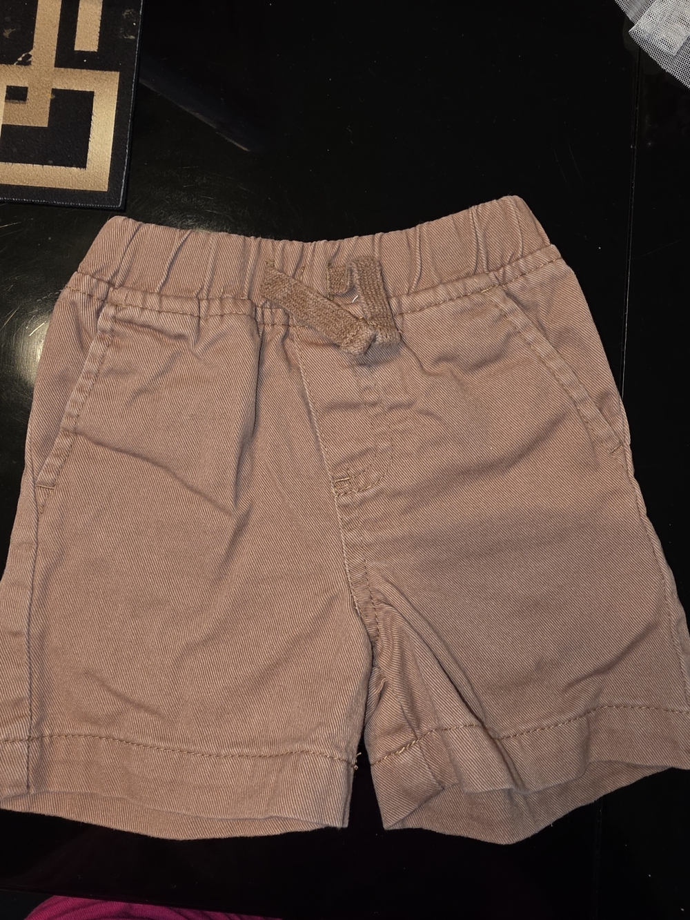 Ben Sherman Kids Dusty Rose Drawstring Shorts